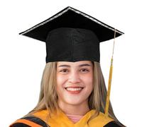 Graduation Hat | Graduation Hat with LED Lights | Headwear with University Theme Party Accessories for Ceremonies and School Events