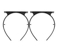 Graduation Hat Headband - Graduate Hat Headband | Set of 2 Reusable Bachelor Hairdress Stabilizers for Natural Hair, Curls, Braids, Locs, Twists and Straight