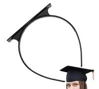 Graduation Hat Insert Headband, 2 Pcs Anti Fall Clip Cap Holder Graduation Cap Holder Formal Ceremony Dance High School College University Teens Teacher