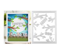 Graduation Hat Leaf Bird Cage Die Cuts for Card Making,Metal Cutting Dies Embossing Paper Dies for Scrapbooking DIY Album Card Making Supplies (01)