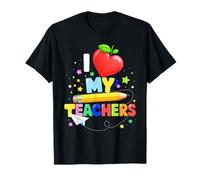 Graduation i heart I support my teachers i love my teachers T-Shirt