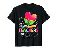 Graduation i heart I support my teachers i love my teachers T-Shirt