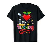 Graduation i heart I support my teachers i love my teachers T-Shirt
