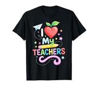Graduation i heart I support my teachers i love my teachers T-Shirt