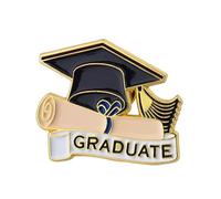Graduation Lapel Pin Badge for Women Men Graduation Hat Pin Badge for Clothes Bag Jacket Phd Graduation Badge Gifts for Daughter Son Graduation Gifts for Best Friend Congratulations Gifts