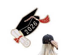 Graduation Lapel Pins | Lapel Pins for Graduation | Graduation Year 2026 Brooch, for Jacket Coat Sweater Scarf Stole Collar Prom School College Student Teacher