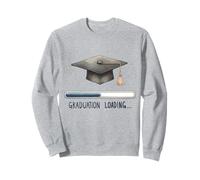 Graduation Loading Funny Congrats Celebrate Graduate Sweatshirt