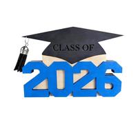 Graduation Money Holder, Class 2026 Shaped Keepsake, Wooden Money Box, Gift Organizer for Daughter Son High School College University Student, Celebration Display Box