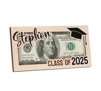 Graduation Money Holder | Graduation Card Box Holder | Class of 2025 Keepsake Souvenir, High School Decorations for Her Him Graduates Son Daughter
