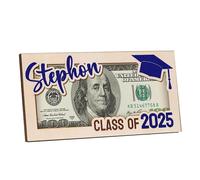 Graduation Money Holder - Graduation Money Wallet | Class of 2025 Keepsake Souvenir, High School Decorations for Her Him Graduates Son Daughter
