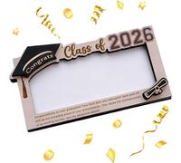 Graduation Money Holder Wooden 2026 Grad Celebration