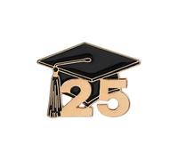 Graduation Pins - Farewell Reminder Pin - Enamel Lapel Pin with Tassels Design as a Jewellery for Graduation Decoration