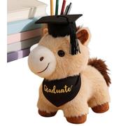 Graduation Plush, Cuddly Cushion | Graduation Soft Toy - for Bedroom, Bed, Couch, for Sleeping, for One, Relaxing and Collecting