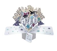Graduation Pop-Up Greeting Card Original Second Nature 3D Pop Up Cards