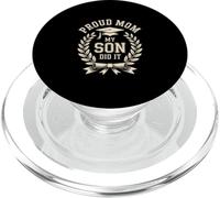 Graduation Proud Mom My Son Did It Senior PopSockets PopGrip for MagSafe