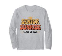 Graduation School Last Year Senior Sunrise Class of 2026 Long Sleeve T-Shirt