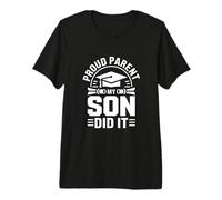 Graduation Senior Proud Parent My Son Did It Premium T-Shirt
