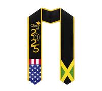 Graduation Stole for Adults Personalized Graduation Stole Class of 2025, Custom Stoles Sash with Photo Name Text, Double-Sided Printing 6x72 Inches, Customized Graduation Sash - Honor Gift