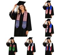 Graduation Stole Graduation Sash Scarf Graduations Gift for International Student Country Flags Class of Graduations Sash for Study Aboard International Students Stole Class of 2026