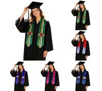 Graduation Stole Graduation Sash Scarf Graduations Gift for International Student Country Flags Class of Graduations Sash for Study Aboard International Students Stole Class of 2026
