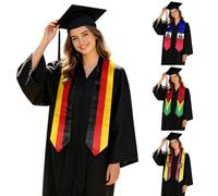 Graduation Stole Graduation Sash Scarf Graduations Gift for International Student Country Flags Class of Graduations Sash for Study Aboard International Students Stole Class of 2026