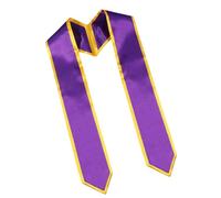 Graduation Stolen - Simply Comfortable Satin Scarf, Student Graduation Stolen | Ceremony for Adults Sash for Graduates, Standard Academic Accessory for Men Women, Stylish