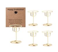 Graduation Table Card Holder Gifts for Best Friend Graudation Gifts for Daughter Son Congratulations Gifts for Sister Brother Photo Clip Holder Gift for Women Men Universary Graduation Gifts