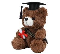 Graduation Teddy Bear, 18cm Thoughtful Graduation Gifts For Graduates With Scroll, Shoulder Strap, And Hat, Commemorative Graduation Presents For Celebration Activities, Graduation Teddy Bear 2026