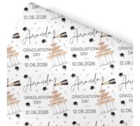 Graduation Wrapping Paper, Class of 2026 Graduation Gift Wrap, Cocktail celebration wrapping paper, Cocktail gift wrap