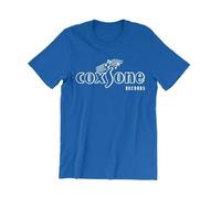 Grady Coxsone Records Men T Shirt - Record Label - Reggae Dub Roots Studio One Ska Music Blue