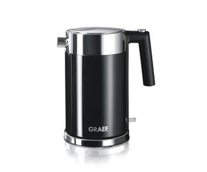 Graef 1.5 Litre Acrylic Kettle, Black