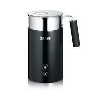 GRAEF Electric Milk Frother MS702 with Removable Stainless Steel Jug, Black