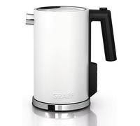 Graef Electric Kettle 1.2 L, White, WK901UKI | Double Walled for Cool Touch, 360 Base, Integrated Child Lock