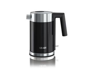 Graef Electrical Kettle, 1 Litre, Double-Walled, 360° Base, Black WK402
