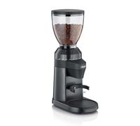 GRAEF EliteGrindX Coffee Grinder CM8002 Electric with 40 Settings and LED Display, Black Matt