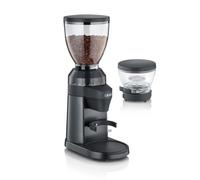 GRAEF EliteGrindX Coffee Grinder CM8002 Electric with 40 Settings and LED Display, Black Matt