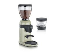 GRAEF EliteGrindX Coffee Grinder CM8007Electric with 40 Settings and LED Display, Pistachio