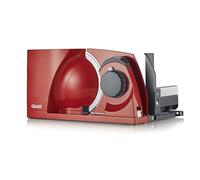 GRAEF MYTiny Foldable Food Slicer, Red, MT1003UK | Made in Germany, Compact, Auto Child Safety Lock, Stainless Steel Blade