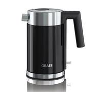Graef Electrical Kettle, 1 Litre, Double-Walled, 360° Base, Black WK402