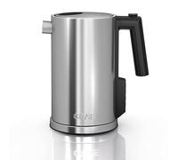Graef WK900UKI Electric Kettle, Stainless Steel, 1.2 L | Double Walled for Cool Touch, 360 Base, Integrated Child Lock