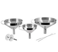 GRÄWE 3 Piece Stainless Steel Funnel Set