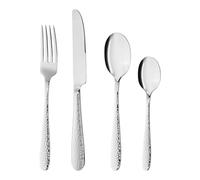 GRÄWE Gent Series Cutlery Set for 6 People Stainless Steel Cutlery Set 24 Pieces Dishwasher Safe Cutlery Set with Decor
