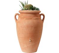 Graf GmbH Antique Amphora Terracotta decorative water butt with plant cup (360L)