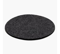 Graf Lantz - Trivets for Hot Dishes - Heat Resistant 100% Merino Wool - Hot Pads for Kitchen, Countertops, Tables, Sizzling Dishes, Pots & Pans - Home Decor, Kitchen Accessories - 8", Charcoal