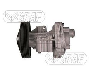 GRAF PA1100 Water Pump With Seal With Lid Mechanical Operating Fits Ford Transit