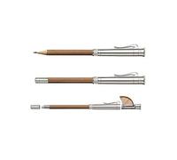Graf von Faber-Castell 118566 Sterling Silver Perfect Pencil - Brown