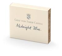 Graf von Faber-Castell Ink cartridges Blue Black 6X