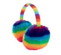 Grafanty Kids Knit Earmuffs Winter Warm Faux Fur Ear Warmers Knitted Earmuffs Cute Outdoor Toddlers Ear warmer Winter Earmuffs Ear Covers Headband for Boys Girls 3-12 Years,Multicolor,One Size