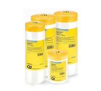 Graff-City Pre Taped Washi Masking Film - Q1 Painting Surface Protection Paint & Liquid Resistant Multisize (2100mm x 20m)