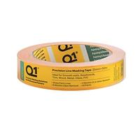 Graff-City Q1 Precision Line Masking Tape 25mm x 50m (Orange) - Thin Water Resistant